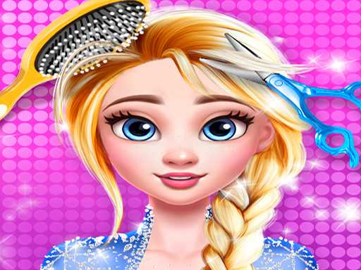 Hair Salon And Dress Up Girl